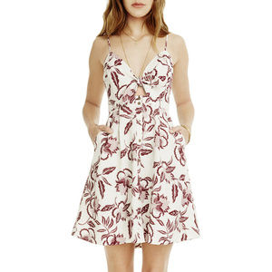 ASTR | Off-White Floral Cutout Sundress